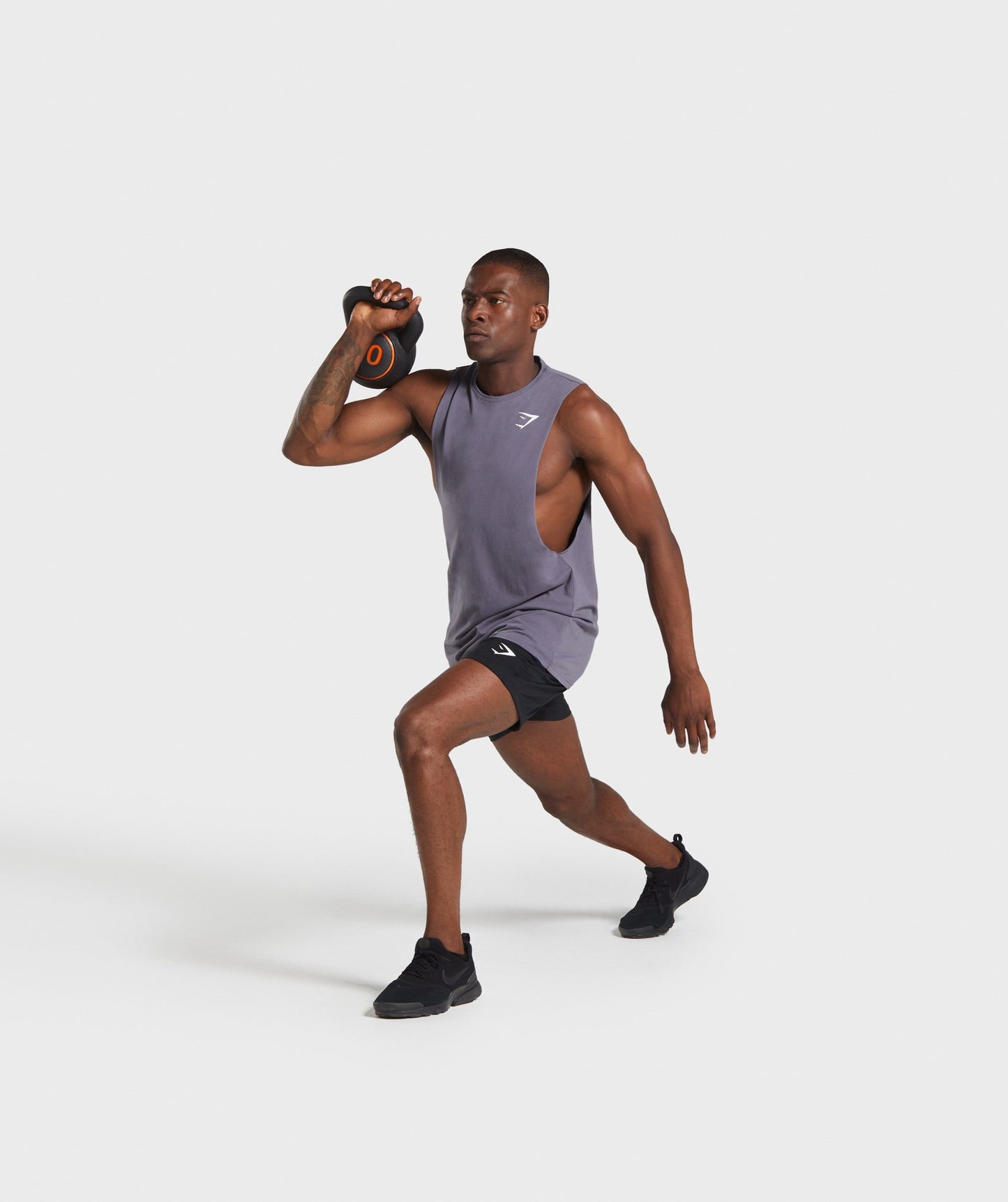 Gymshark Critical Drop Armhole Tank - Slate Grey