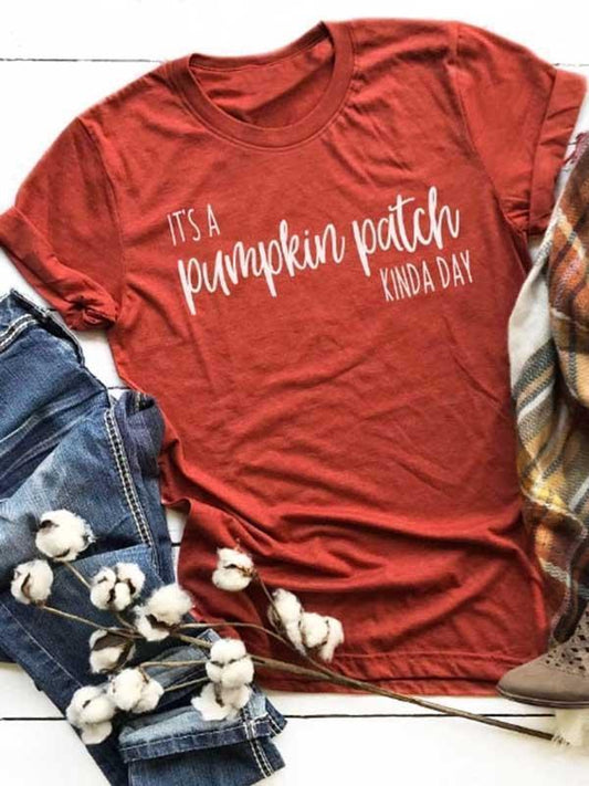 It's A Pumpkin Patch Kinda Day T-Shirt