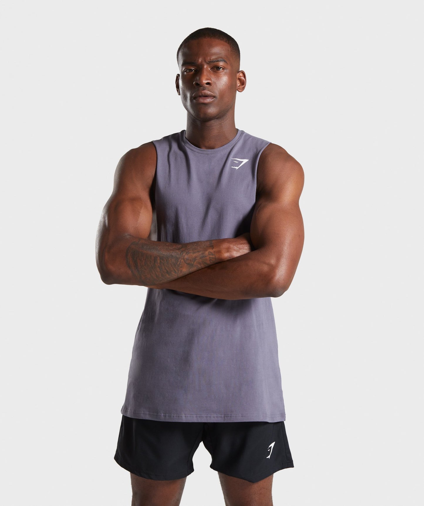 Gymshark Critical Drop Armhole Tank - Slate Grey