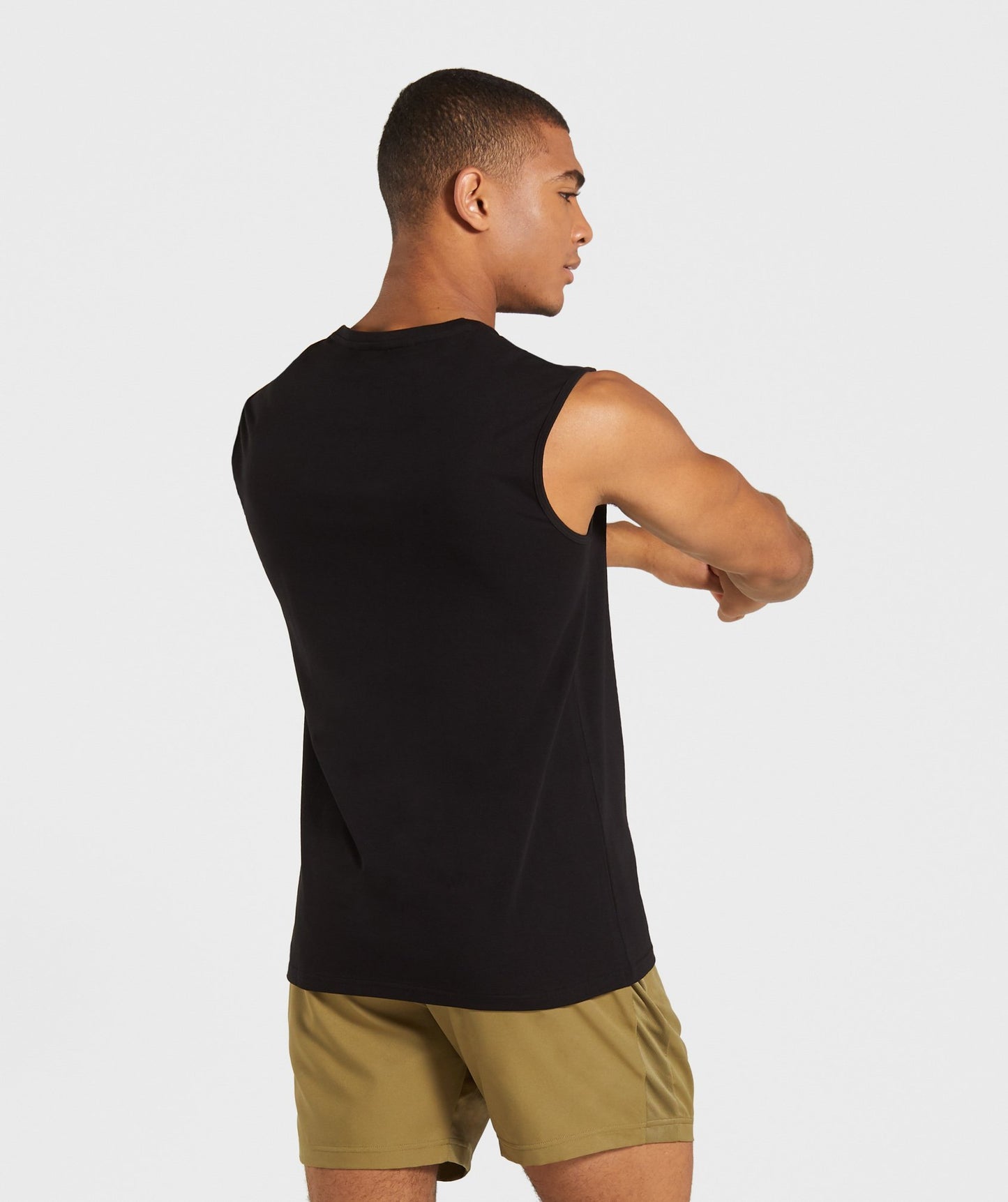 Gymshark TPT Sleeveless T-shirt - Black