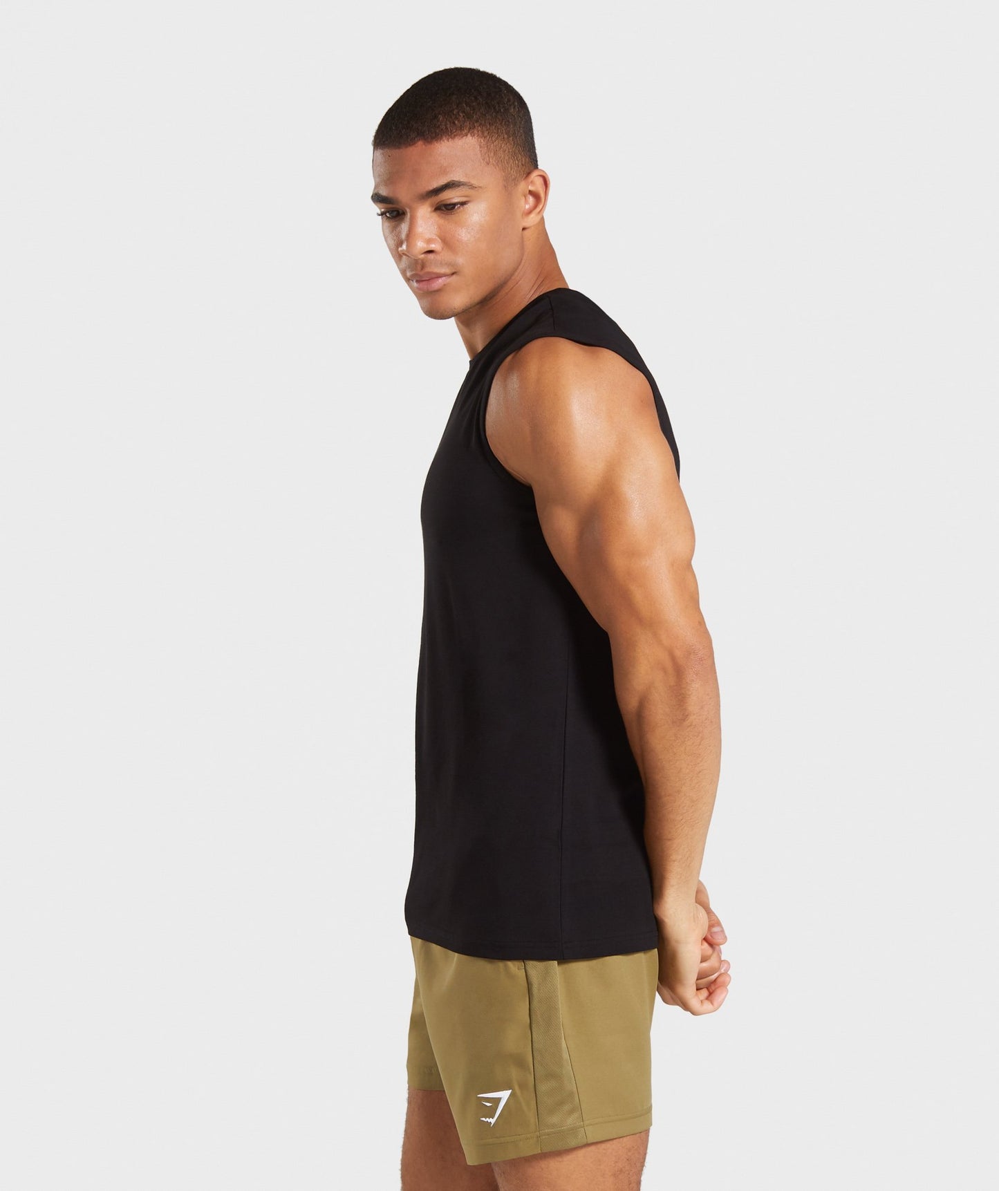 Gymshark TPT Sleeveless T-shirt - Black